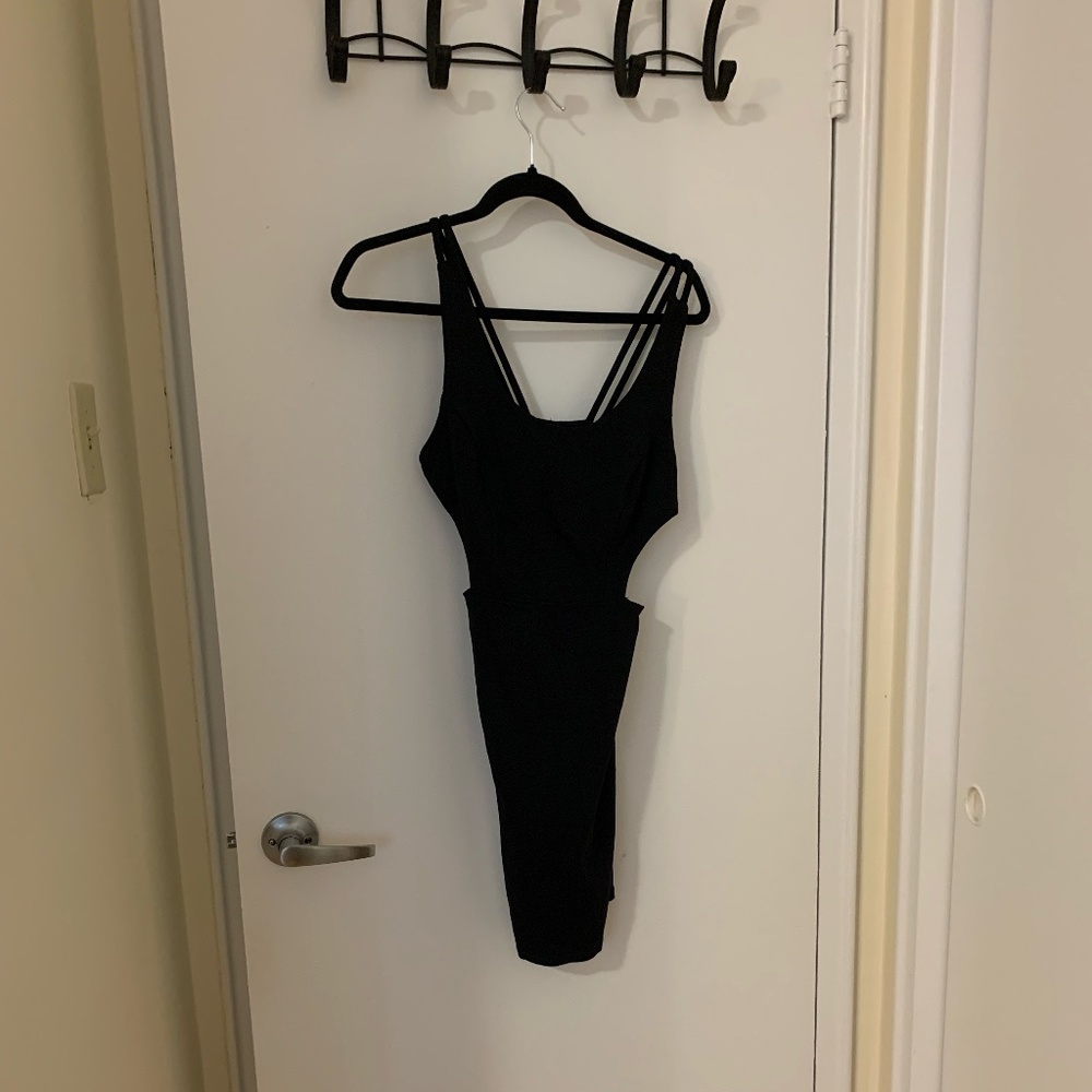 Olivia Black Cut Out Dress